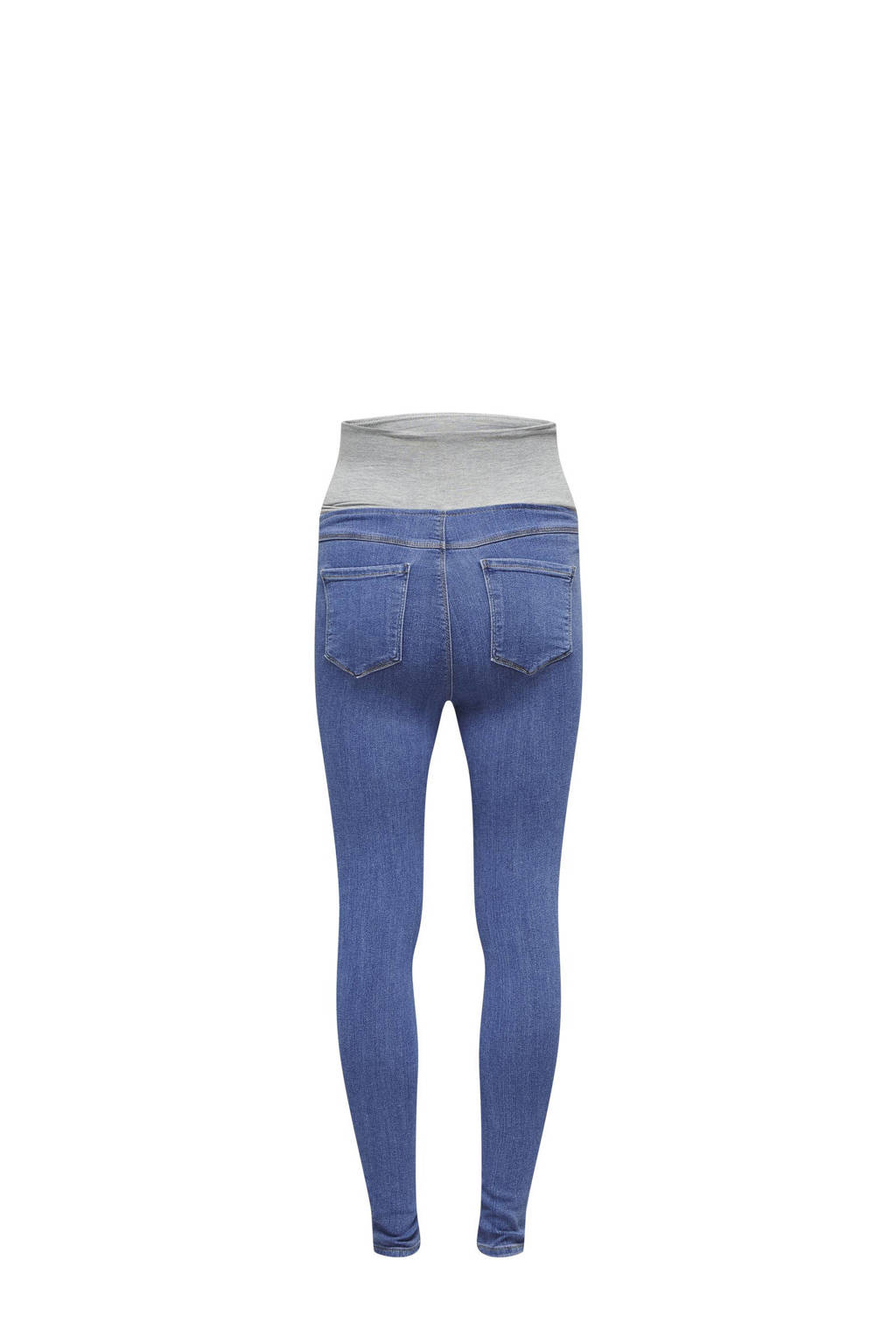 ONLY MATERNITY skinny zwangerschapsjeans OLMRAIN stonewashed