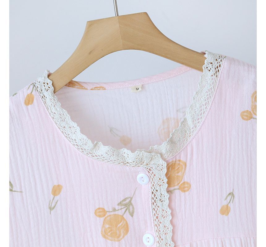 molpes - Pyjamaset met bloemenprint