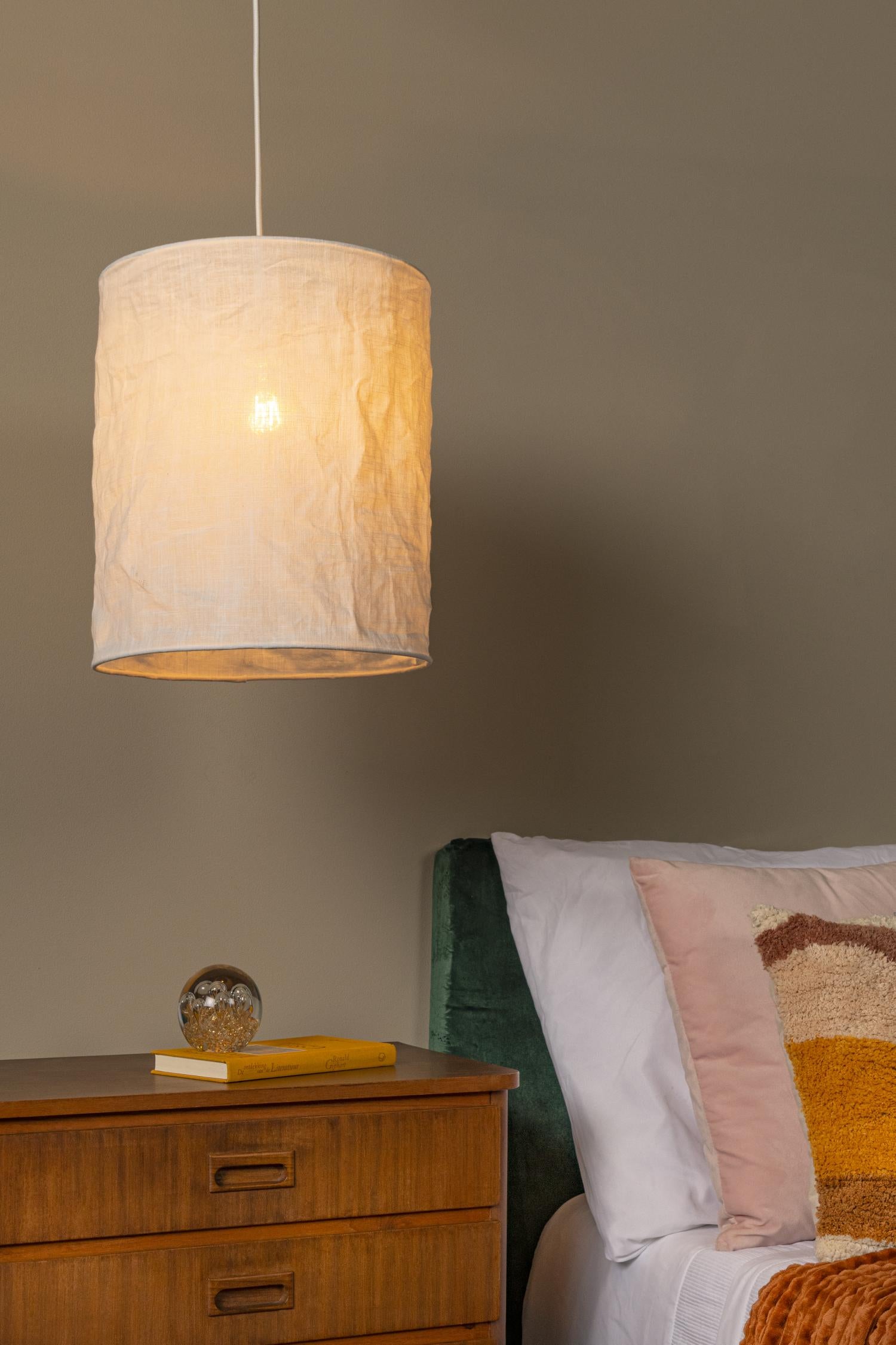 Lucide TISSAJA Hanglamp - Wit