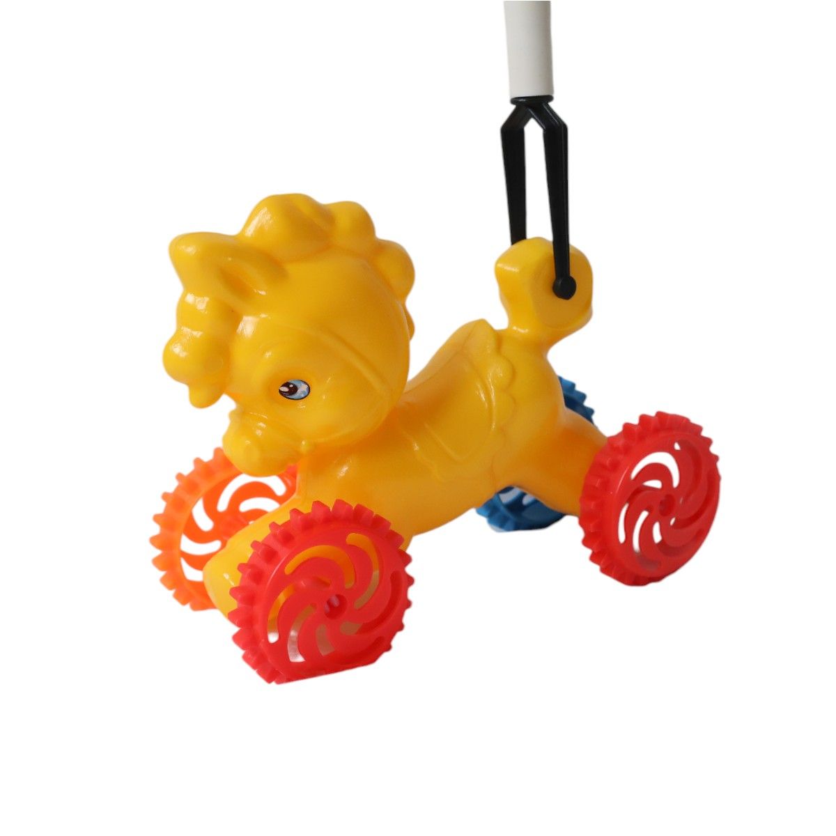 Jouet à pousser cheval
