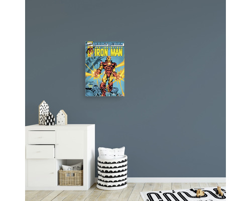 Canvas schilderij De onoverwinnelijke Iron Man 50x70 cm