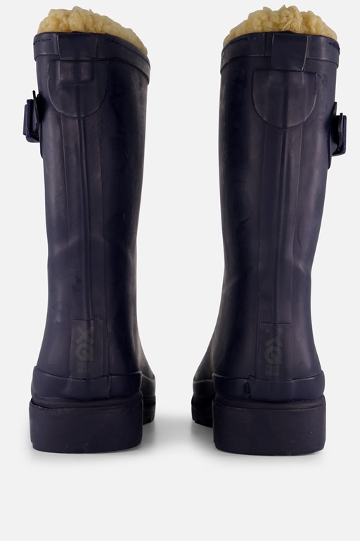XQ Footwear Regenlaarzen blauw Rubber
