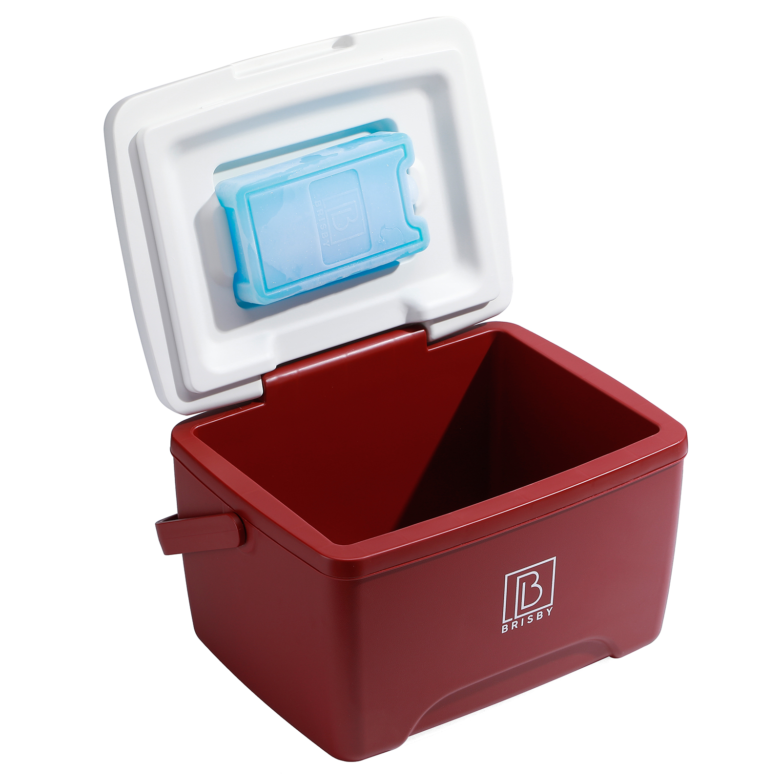 Brisby 8 liter koelbox met 2 koelelementen - Red