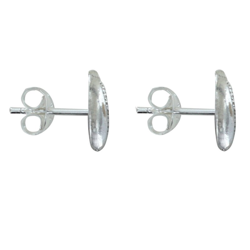 Boucles d'Oreilles Argent Cauri