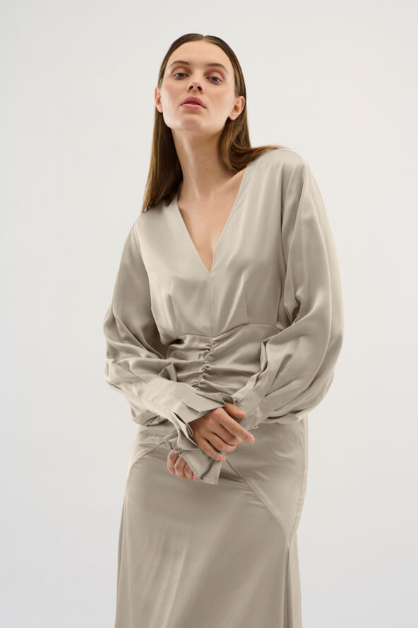 Karen by Simonsen KBPeel Dress Silver cloud