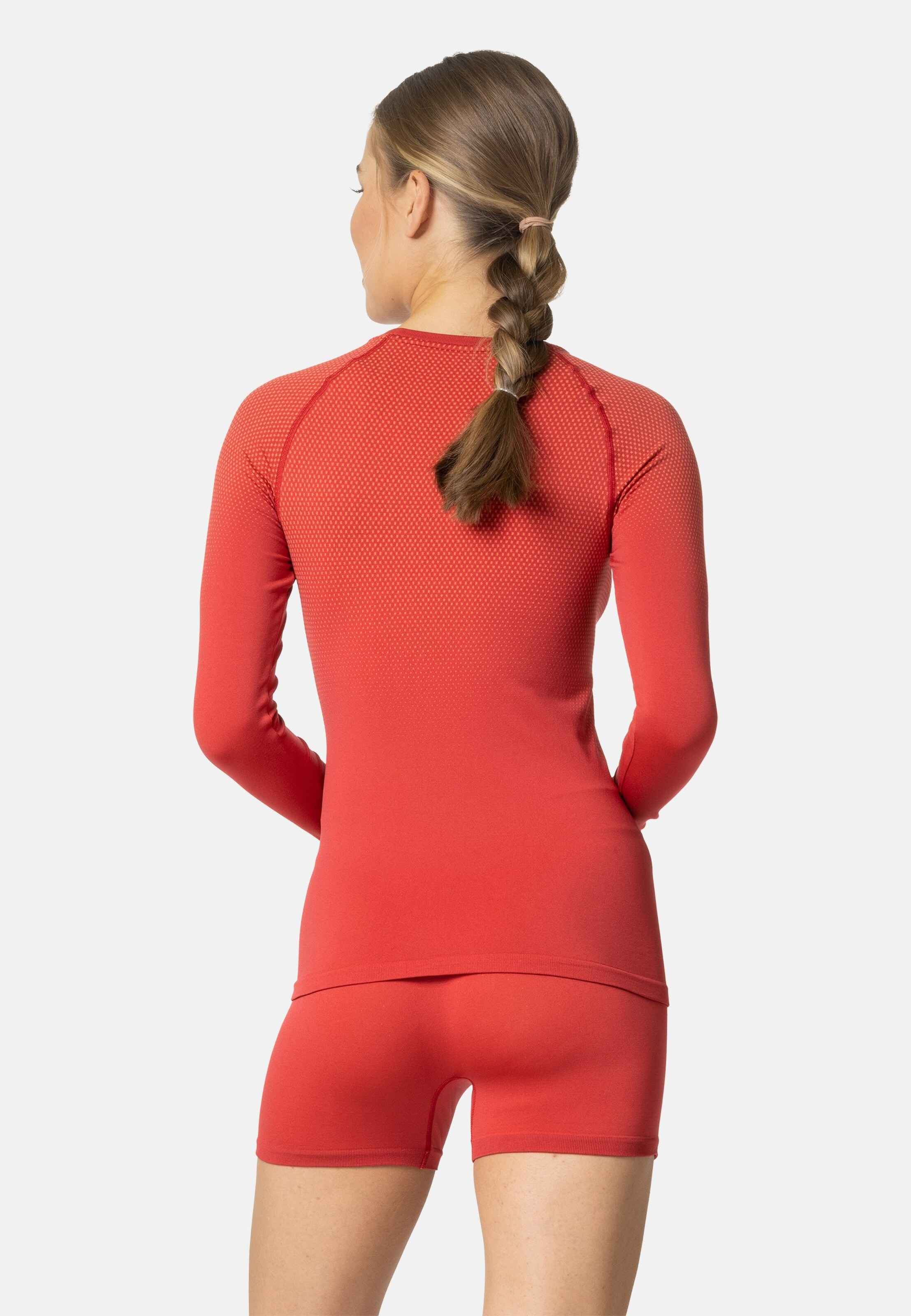 Performance Light Base Layer Langarmshirt in american beauty