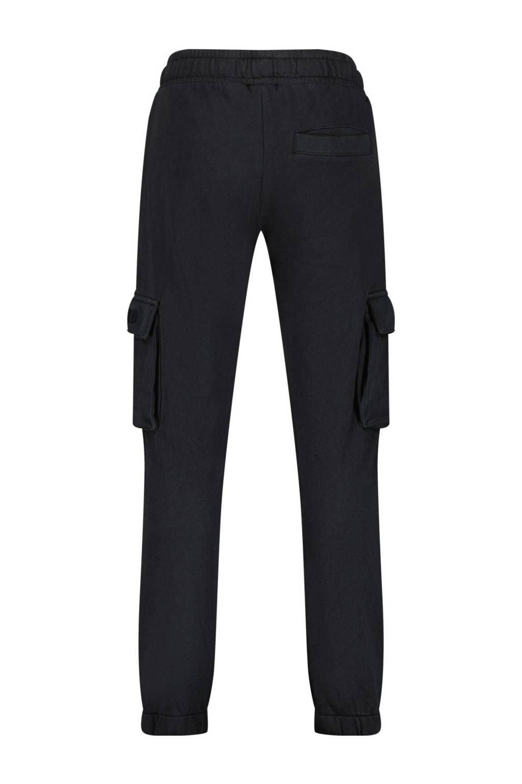 Vingino loose fit cargobroek Sombat zwart
