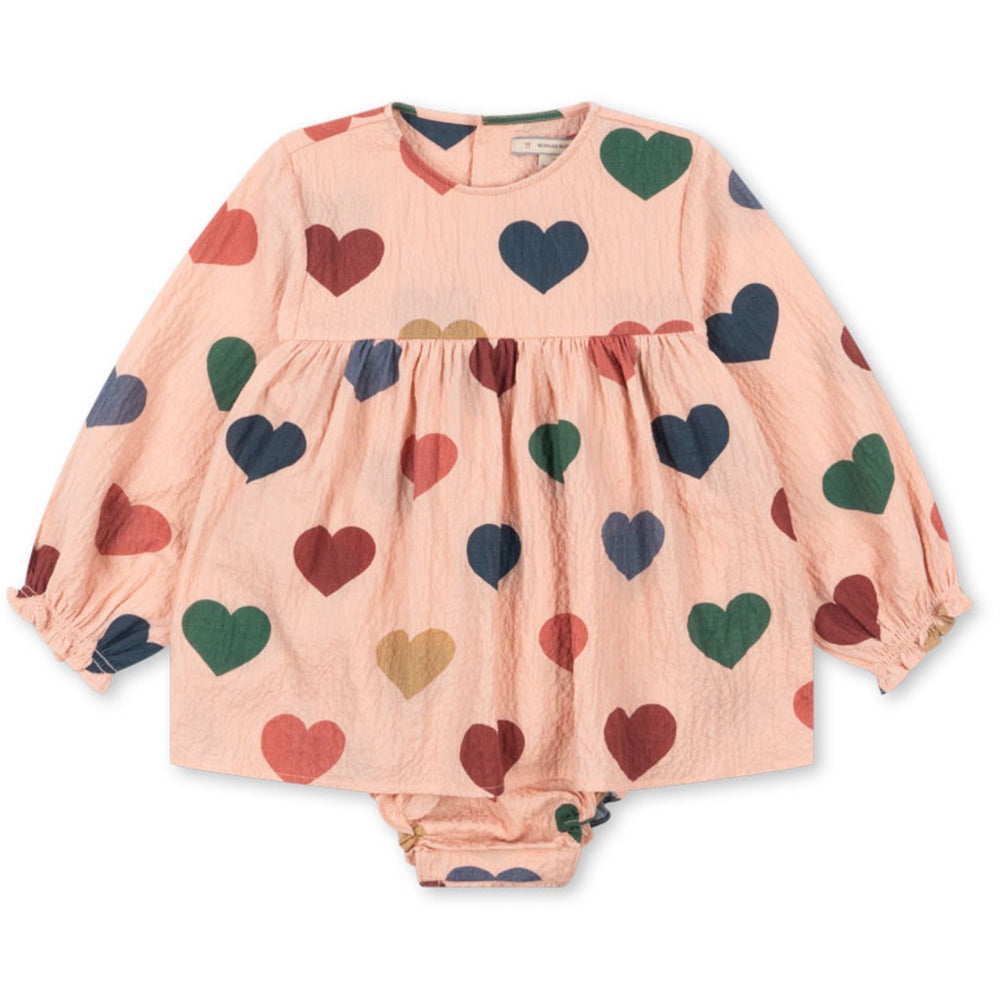 Køb Konges Sløjd Coeur Rose Coloré Elin Romper GOTS