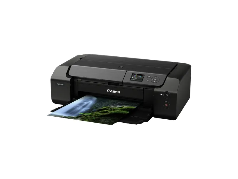 Canon PIXMA PRO-200 - Printer - farve - blækprinter - A3 Plus op til 1.5 min./side (farve) - kapacitet: 100 ark - LAN, Wi-Fi(n), USB 2.0