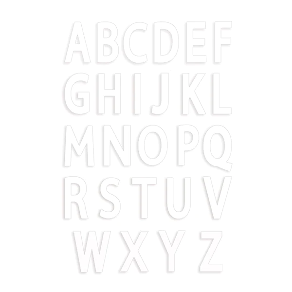 Kit Letter cake - 26 lettres Scrapcooking