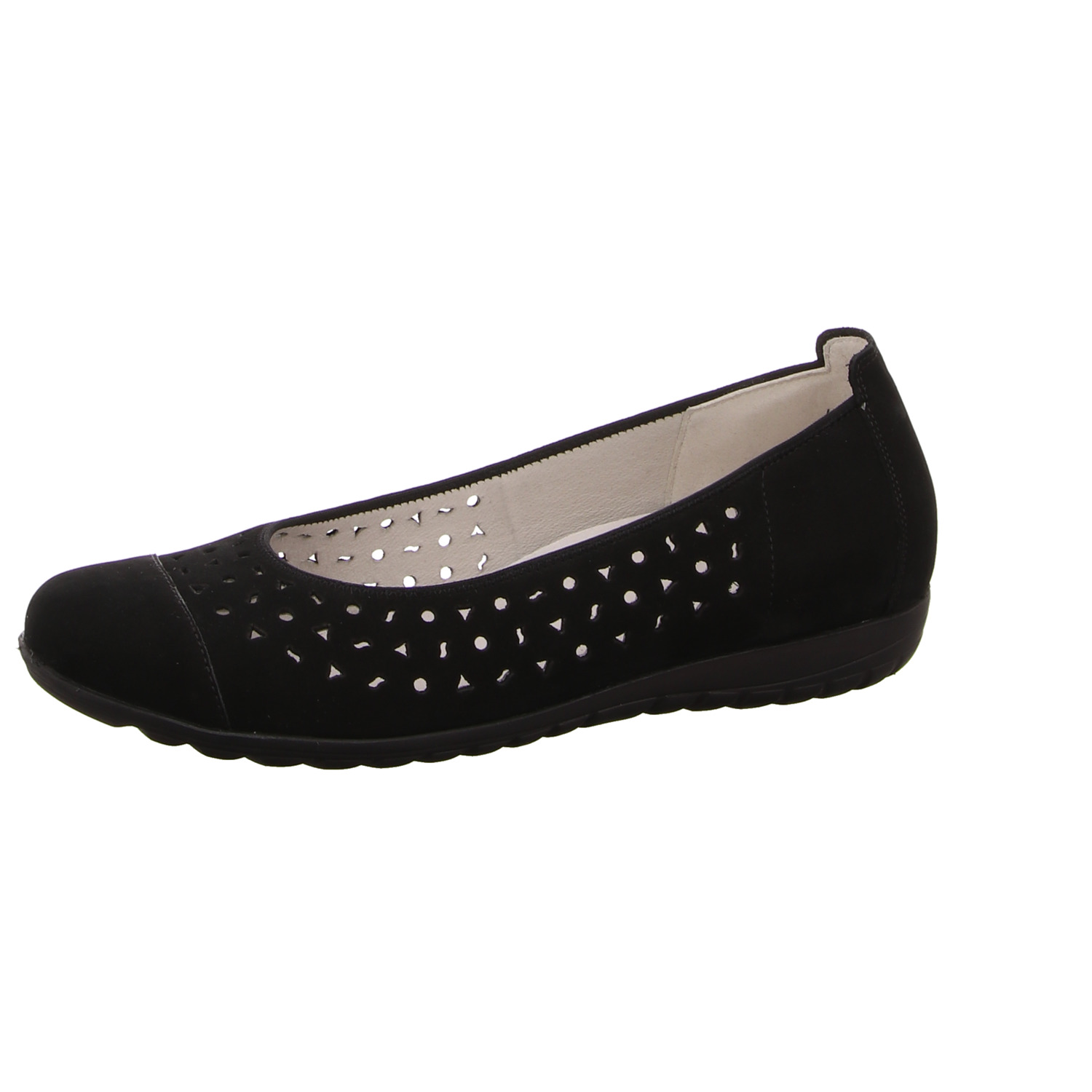 Waldläufer Ballerina schwarz