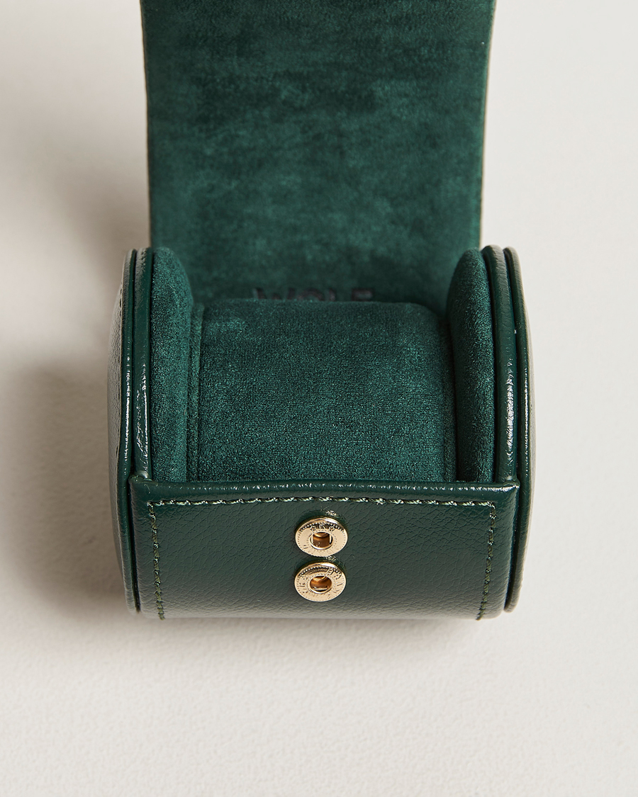 WOLF Single Watch Roll British Racing Green