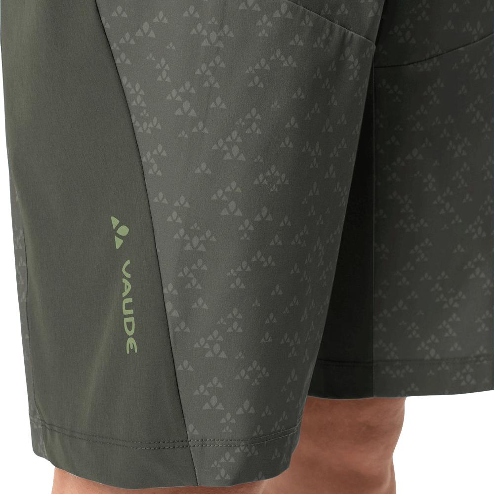 VAUDE Ledro Print Shorts Damen khaki