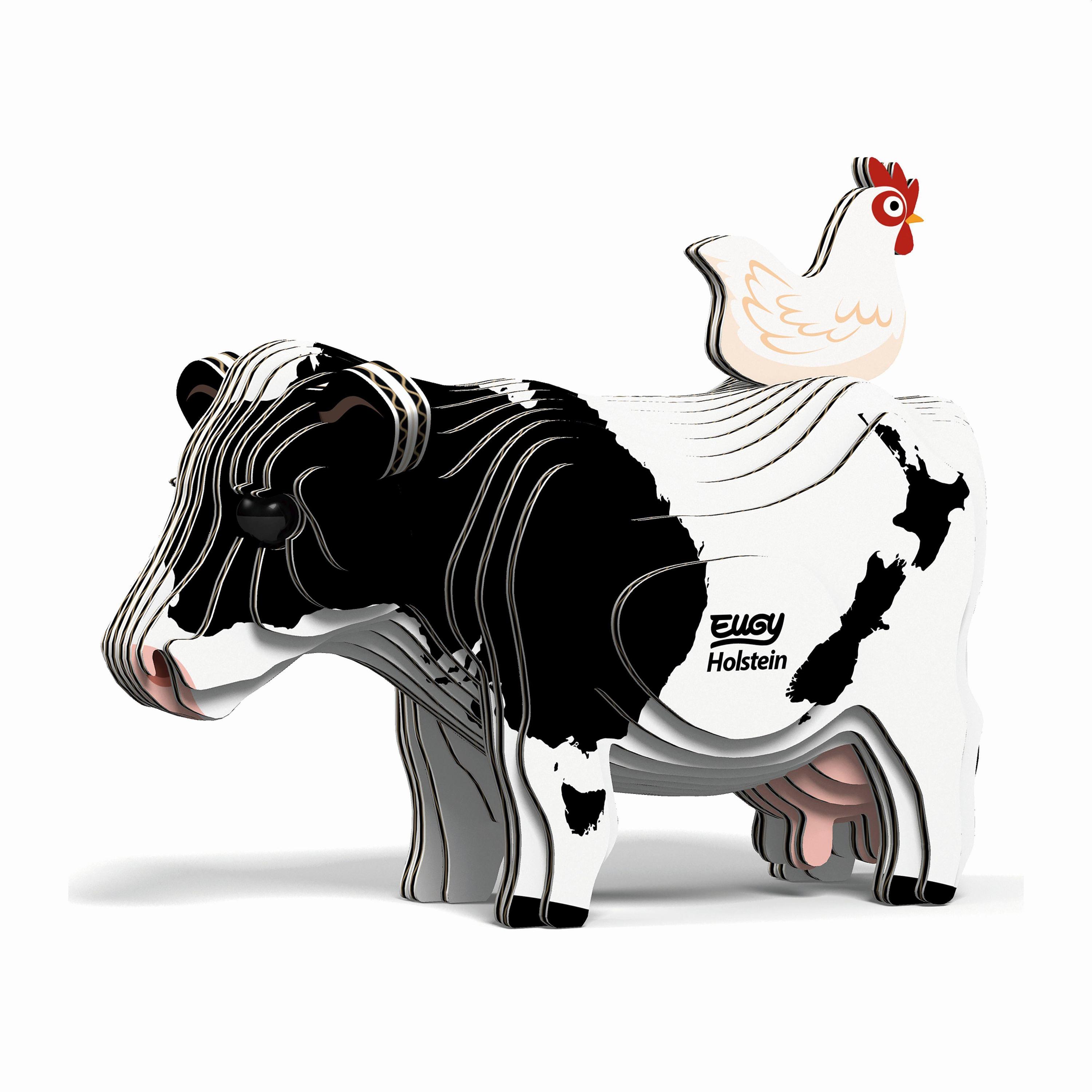 3D Bastelset Holstein Kuh (MQ6)
