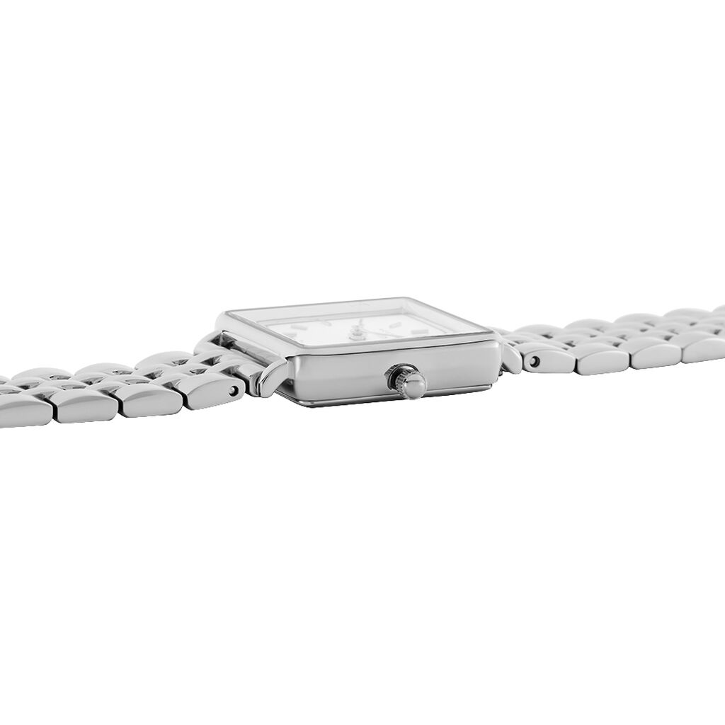 Montre Rosefield Boxy Blanc