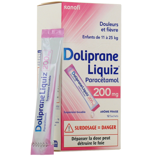 Doliprane Liquiz - Douleurs, Fièvre