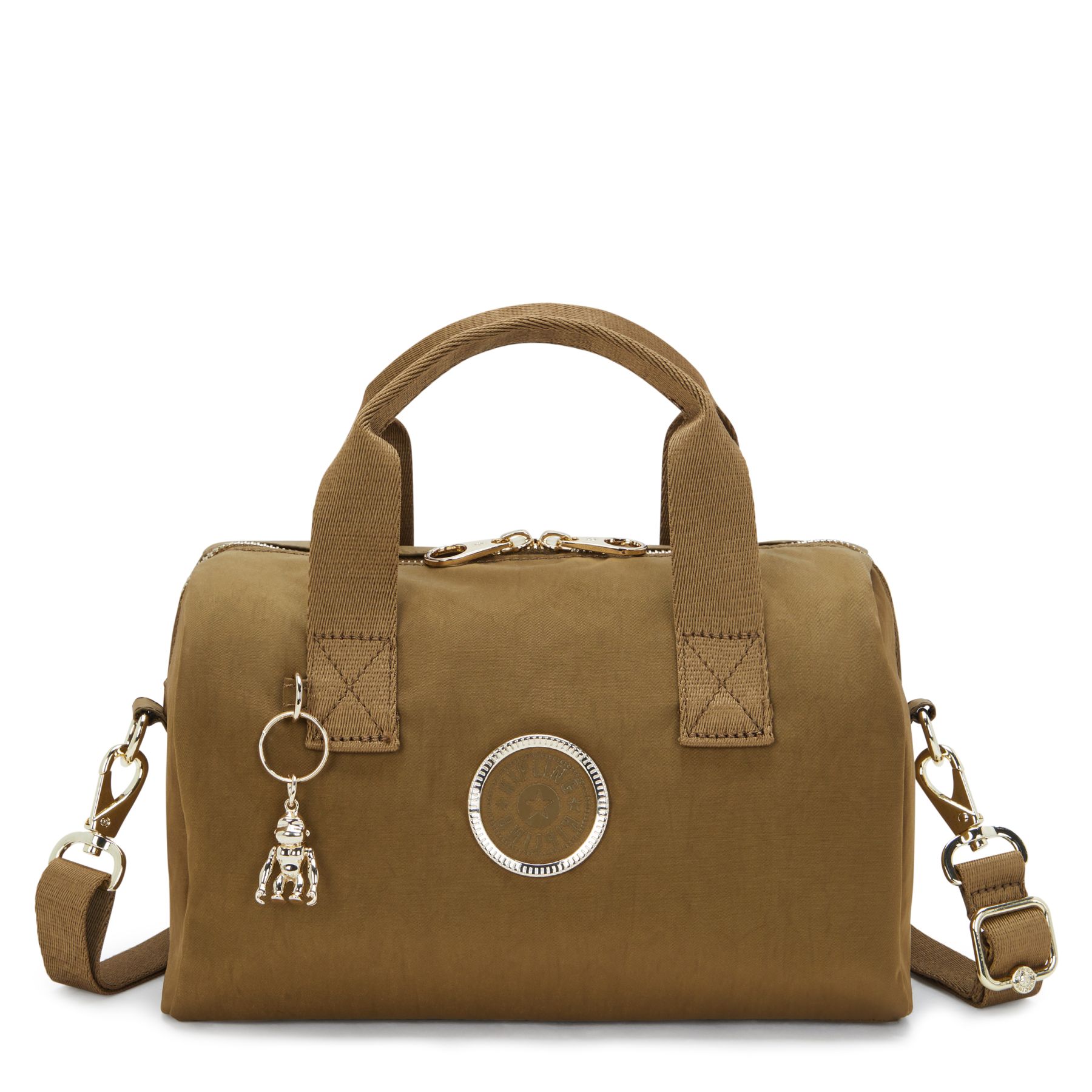 BINA M Sac à main de taille moyenne avec bandoulière ajustable amovible - Dry Laurel Spice