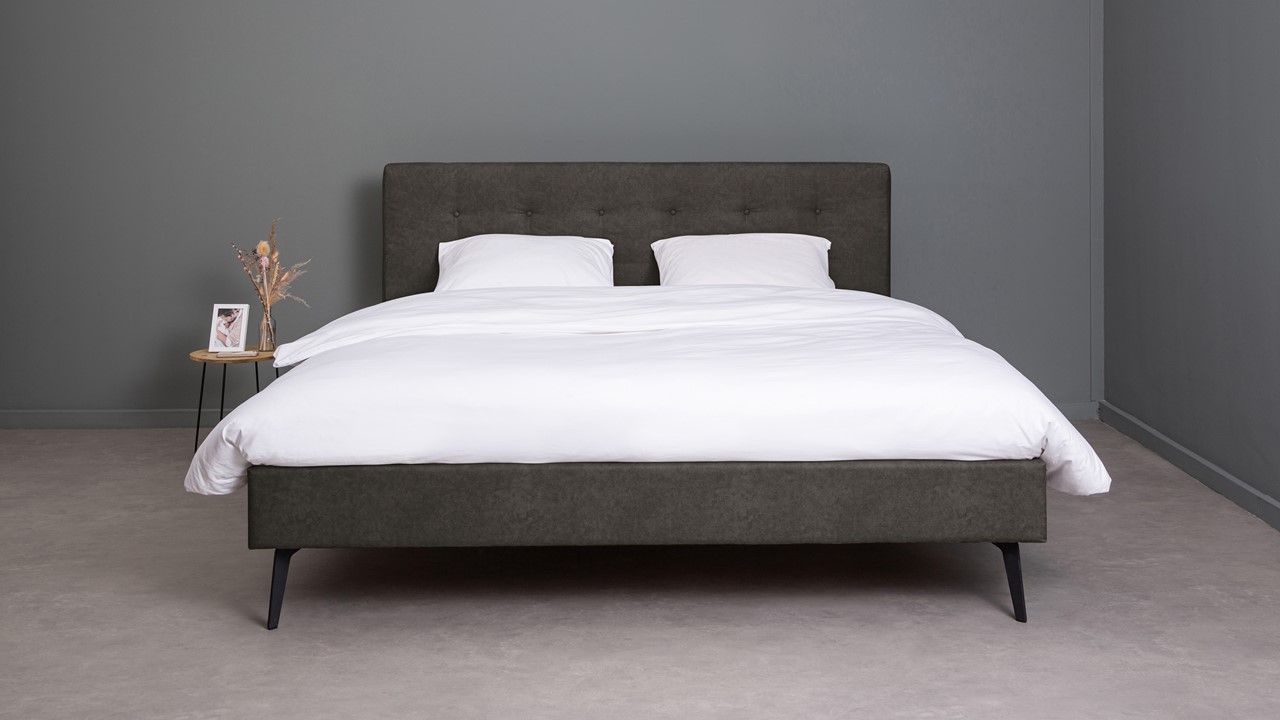 Bed Noëlle jeep antraciet