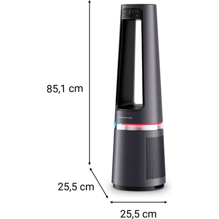 Purificateur Rowenta ECLIPSE 3 EN 1 CONNECT PURIFICATEUR/CHAUFFAGE/VENTILATEUR INTELLIGENT QU5072F0