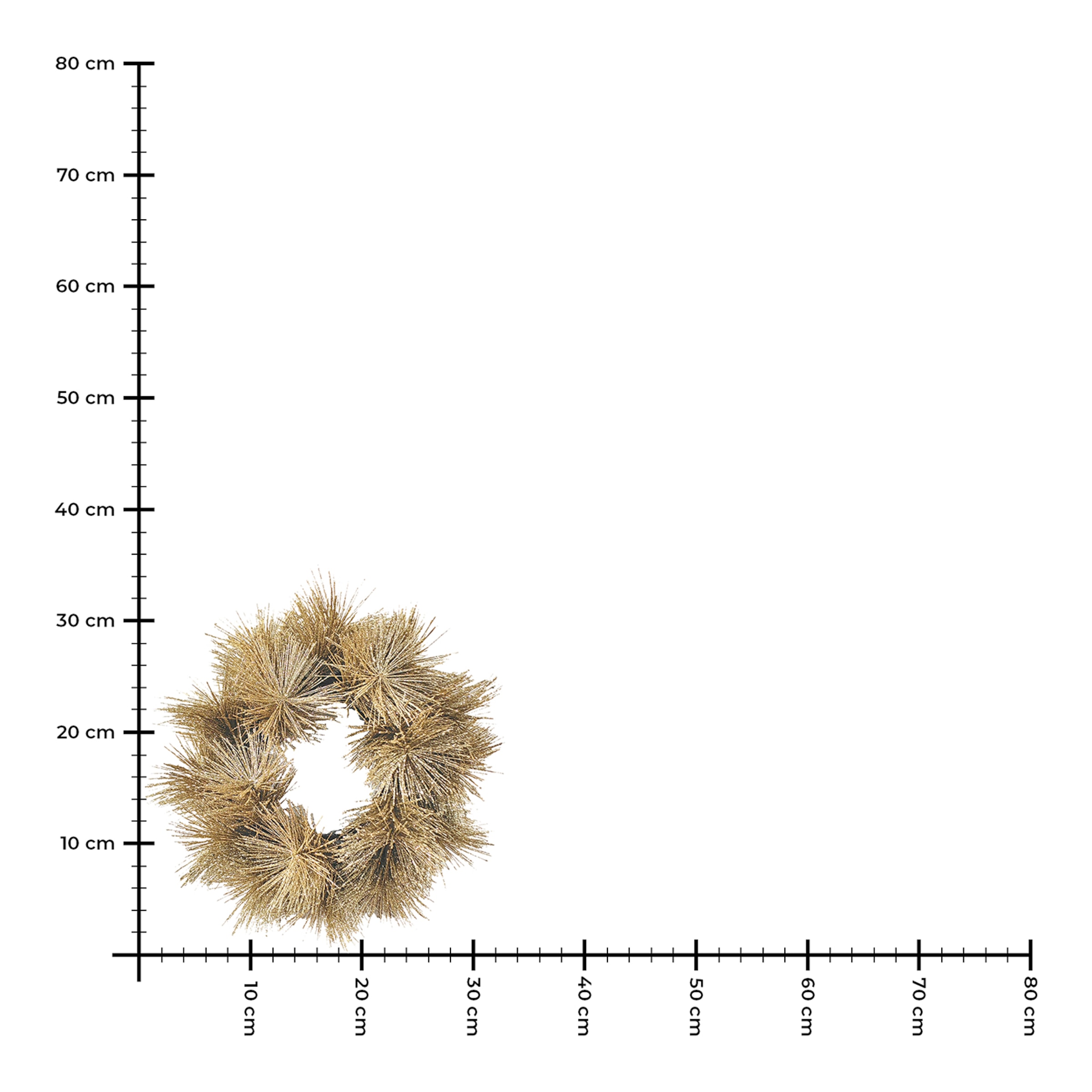 champagne, ⌀ 35 cm