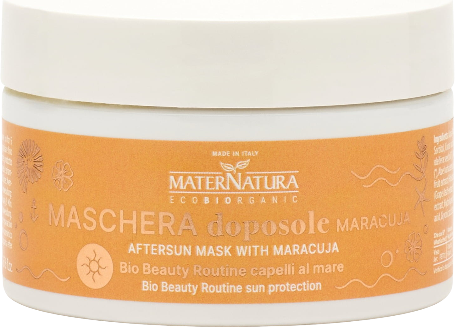 MaterNatura  Aftersun Maske mit Maracuja, 200 ml