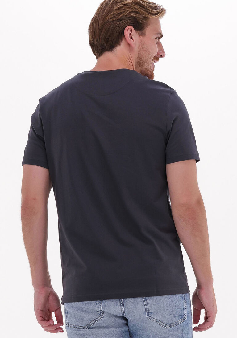 LYLE & SCOTT grijze lyle & scott t-shirt plain t-shirt