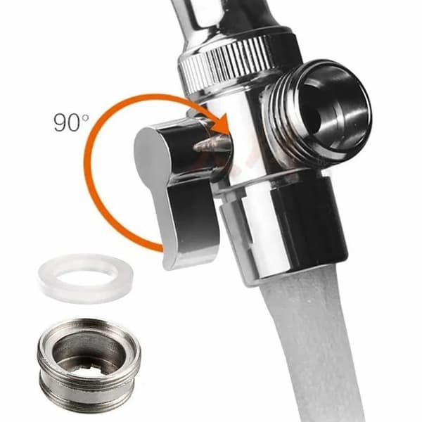 Omdirigeringsventil for Kran / T-kobling med Ventil - 3-veis