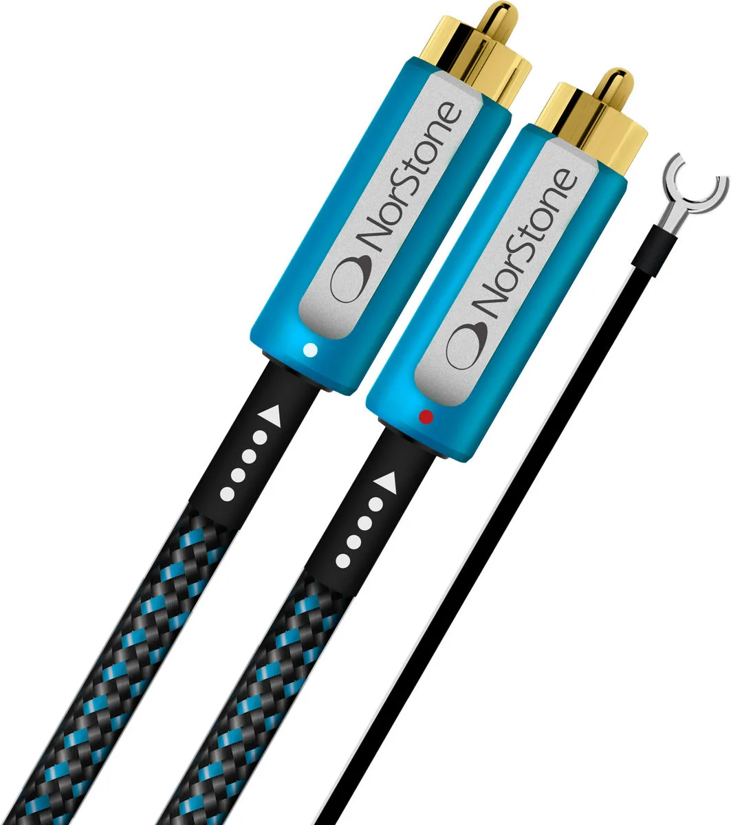NorStone Skye RCA (2 x 0,6 m) Câbles phono