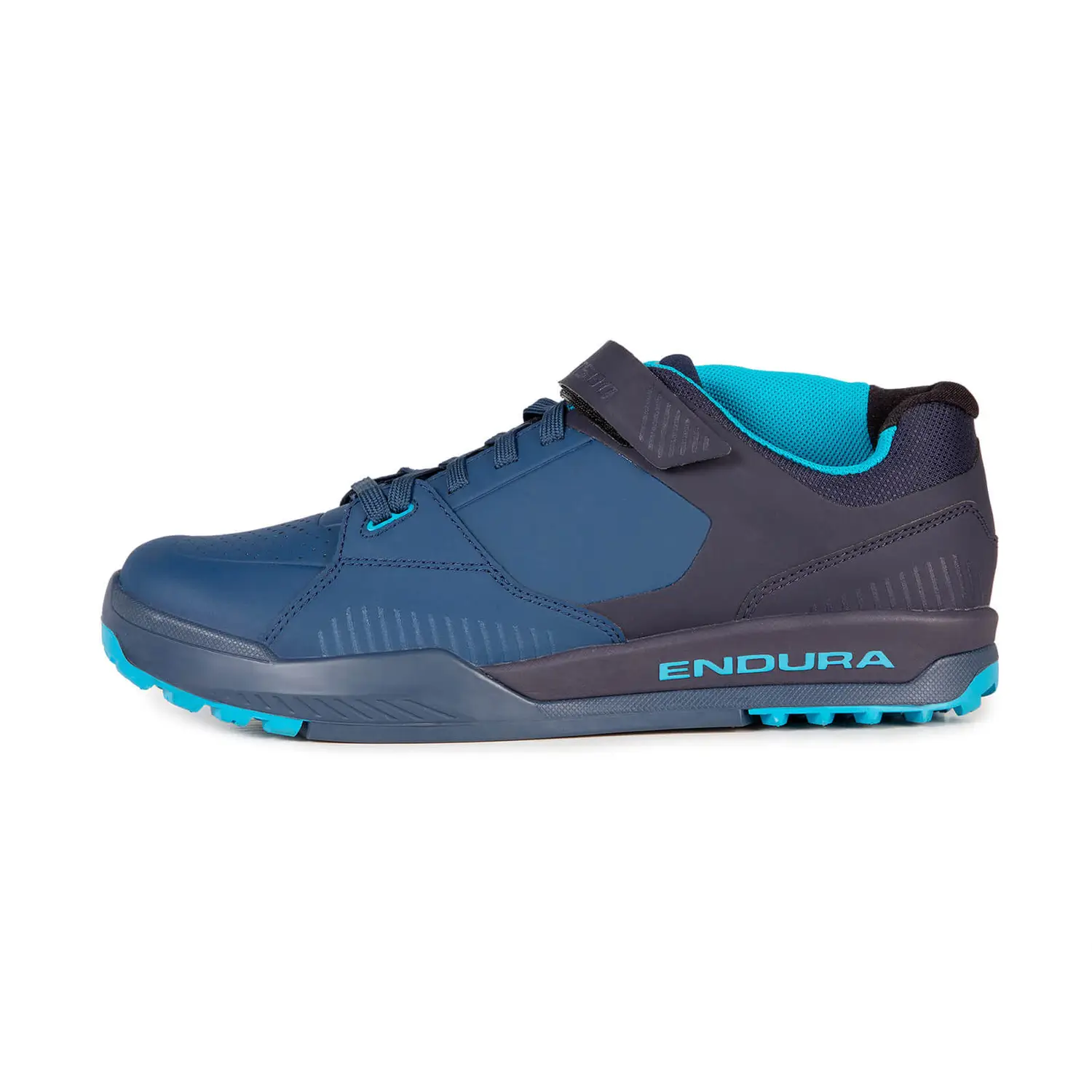 Endura MT500 Burner Flats og Klik MTB Sko Navy Blå