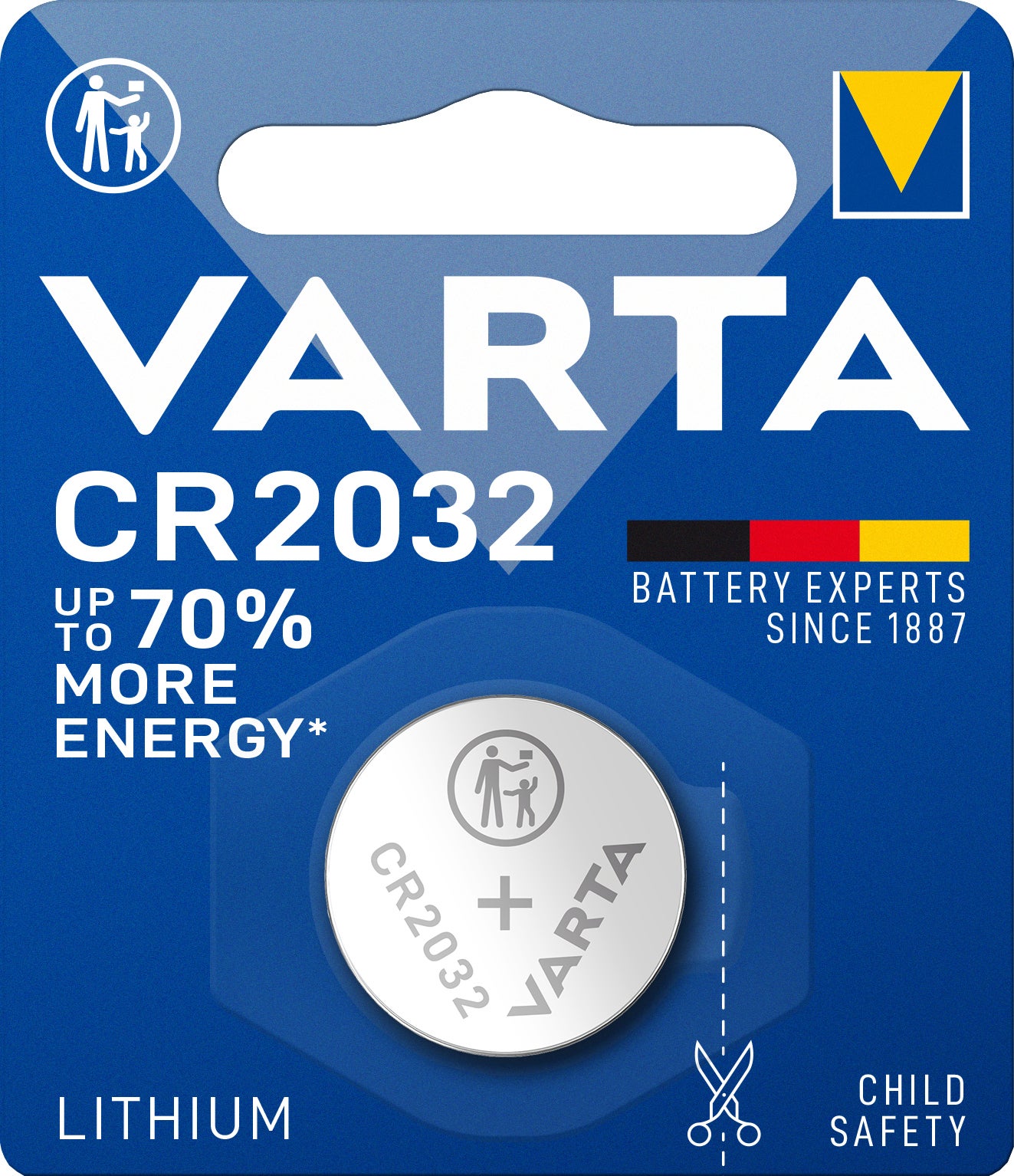 Varta CR2032 knoopcel batterij Lithium 3V
