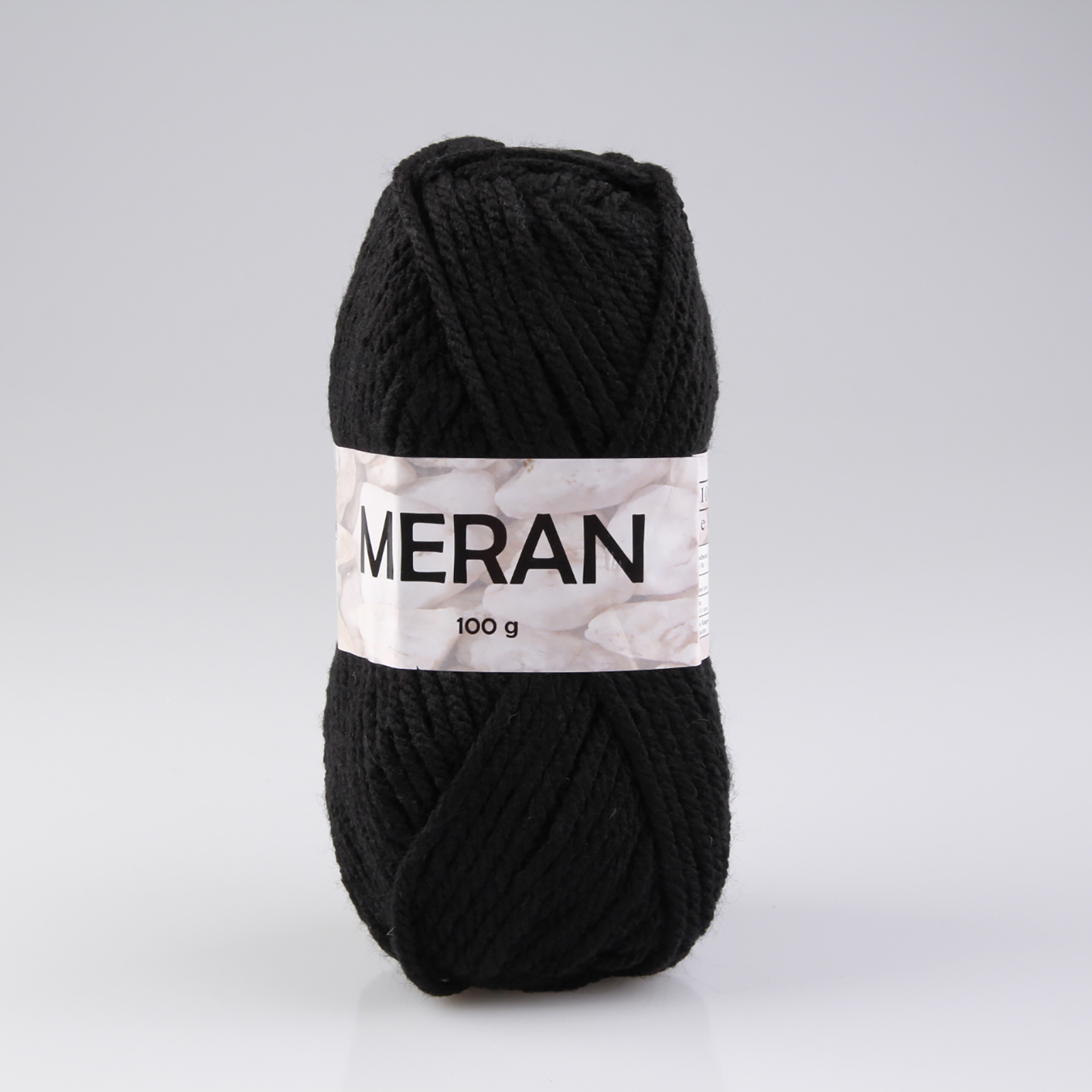 Wolle - schwarz - 100g