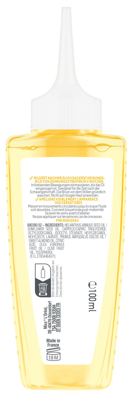 MIXA Niacinamide Stretchmark Oil<br>100 ml, Öl