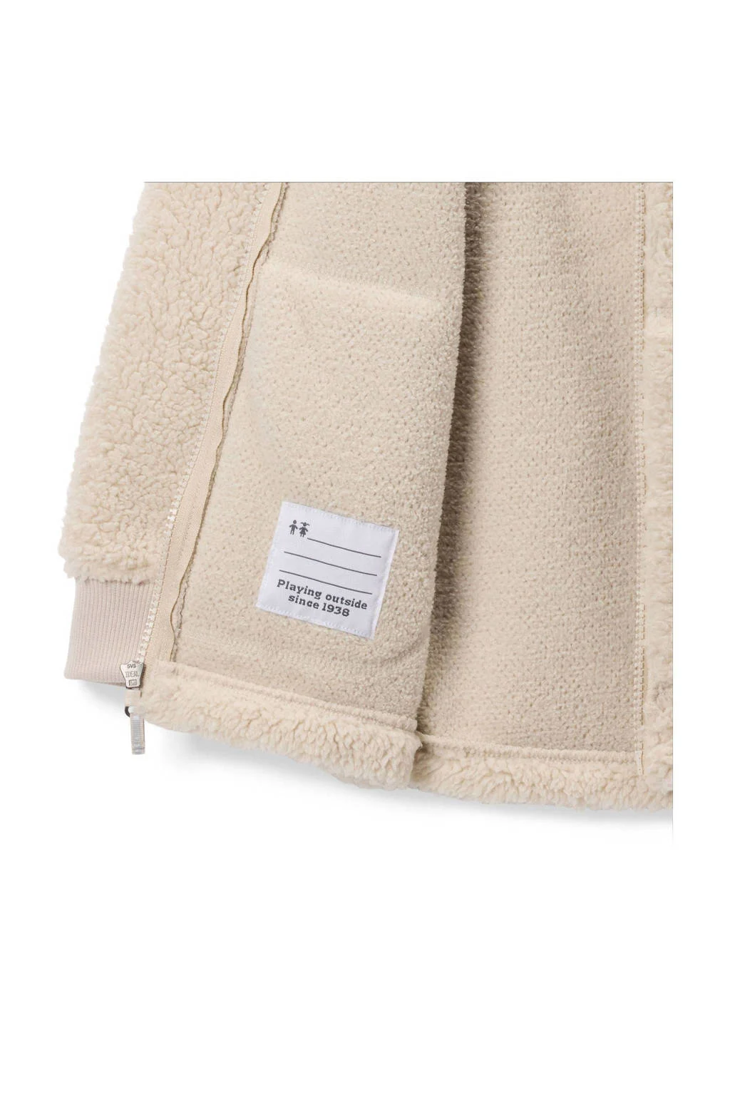 Columbia teddy vest Rugged Ridge II ecru