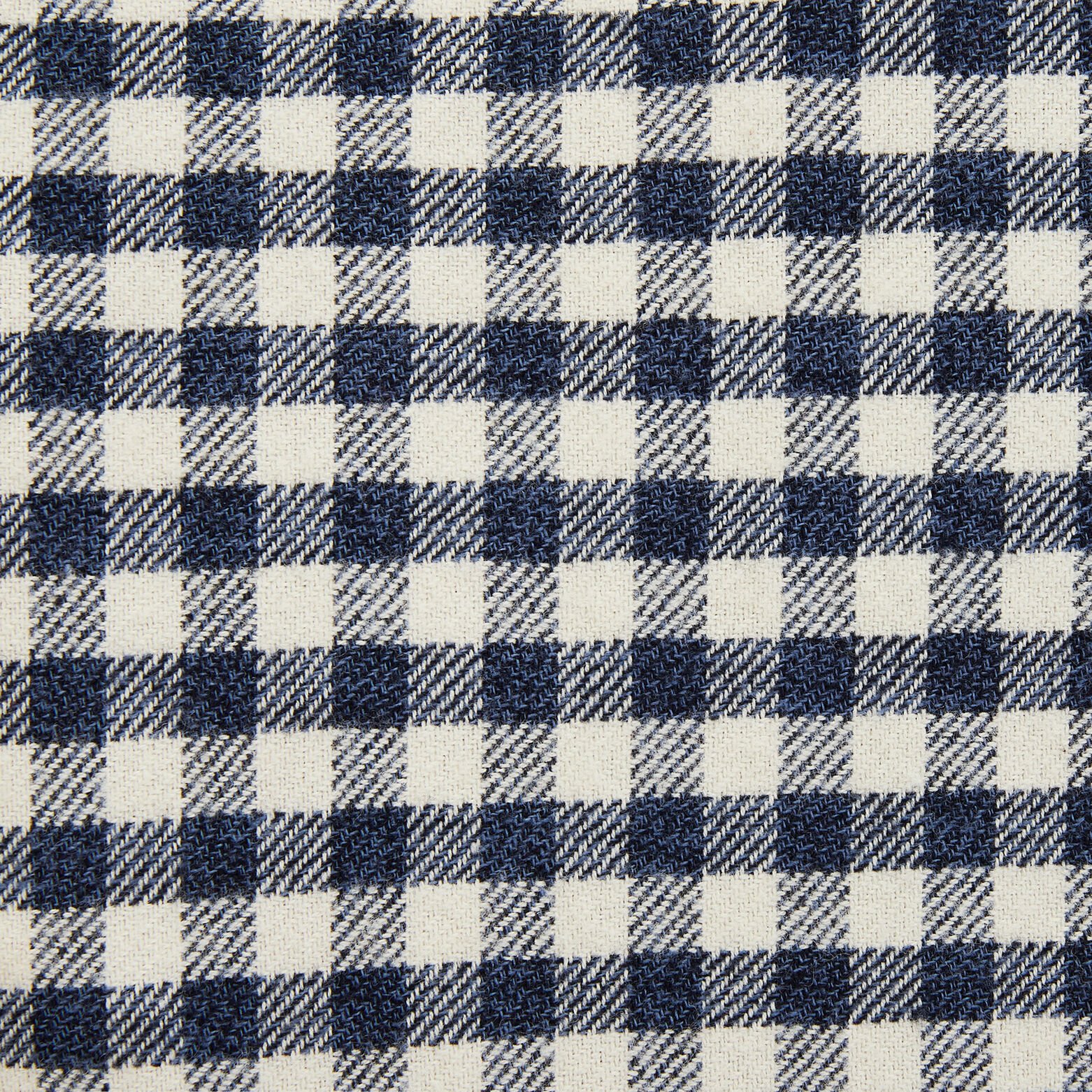 Chemise regular carreaux vichy coton recyclé flane Bleu moyen