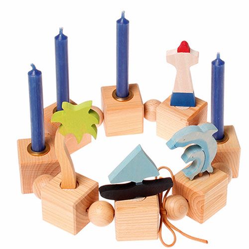 Grimm's decoratie figuur - dolfijntjes