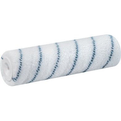 Rouleau grandes surfaces POLYNYL11, 250mm, blanc/bleu
