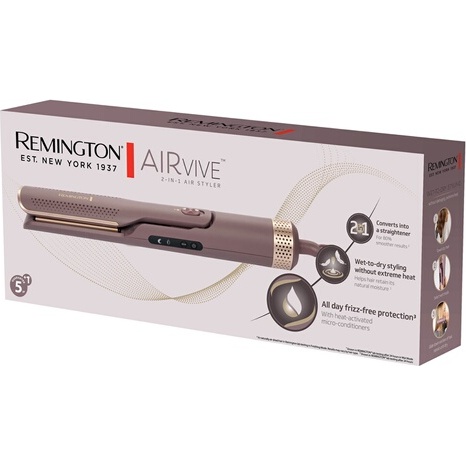 Lisseur Remington Air Styler 2-en-1 AIRvive AS8930