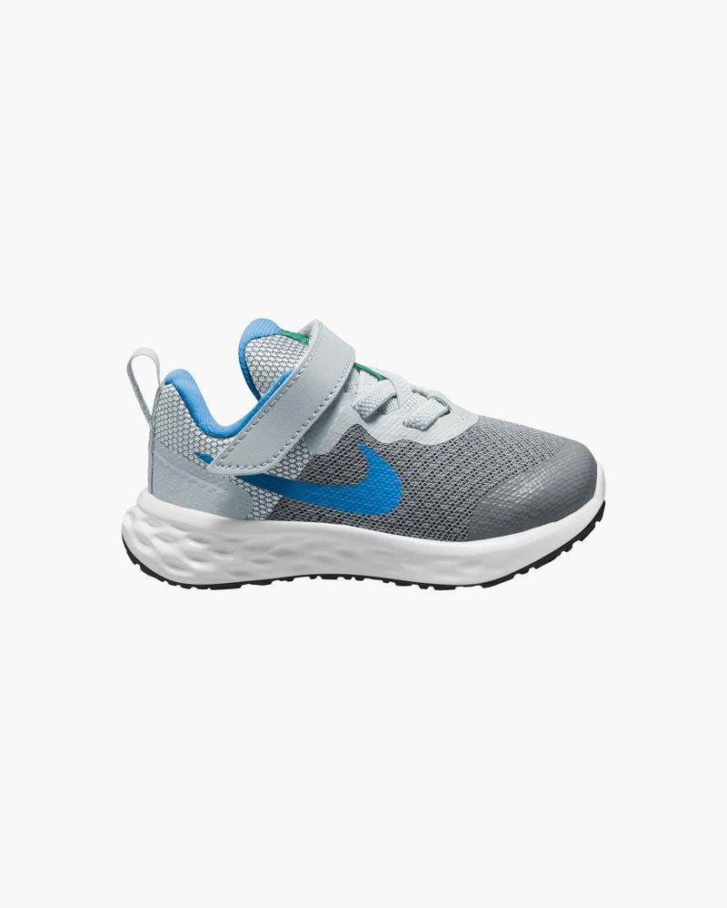Chaussures Nike Revolution 6 Gris & Bleu pour enfant
