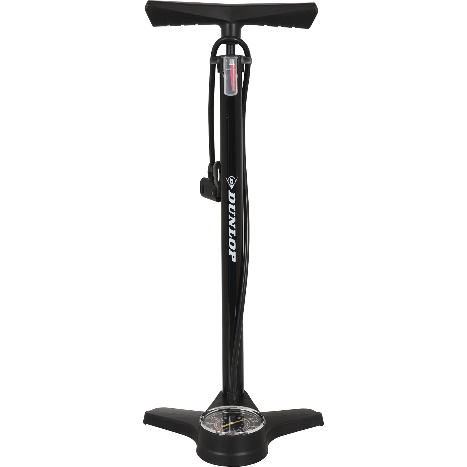 Dunlop Standluftpumpe mit Druckanzeige