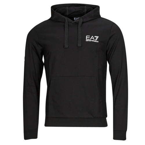 Emporio Armani EA7 - LOGO SERIES SWEATSHIRT - Noir / Doré