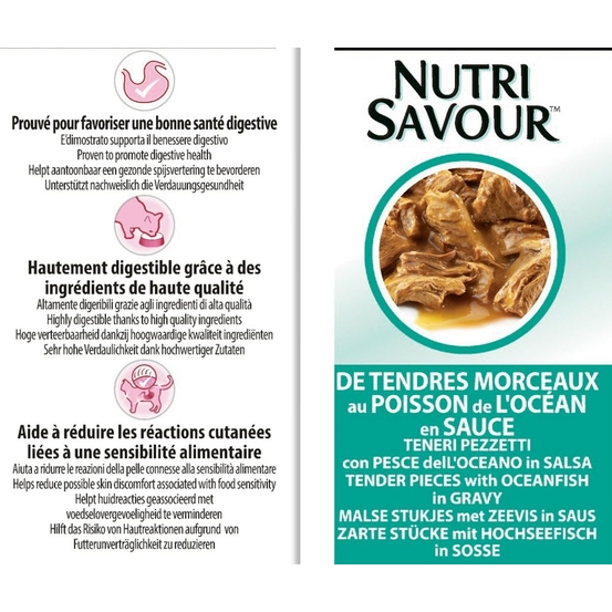 Boîte Pplan Delicate: poisson de l'océan, 10x85 g