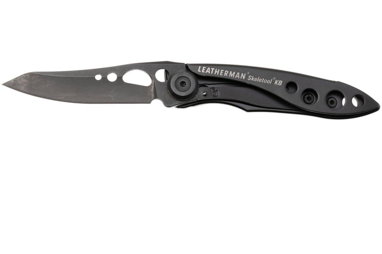 Leatherman Skeletool Knife KB 833165 Black Oxide 420HC, Onyx, zakmes