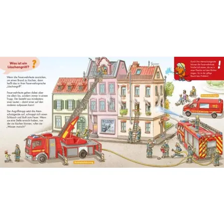 Carlsen Verlag Frag doch mal ... die Maus: Feuerwehr von Petra Klose, Patrick Fix
