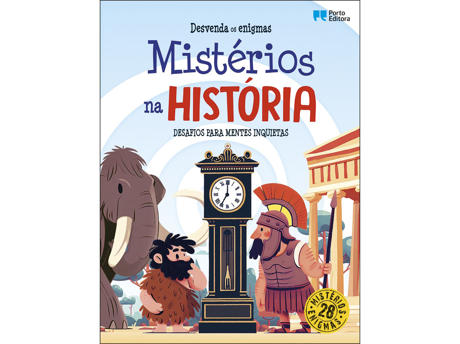 LIVRO MISTÉRIOS NA HISTÓRIA - DESAFIOS PARA MENTES INQUIET