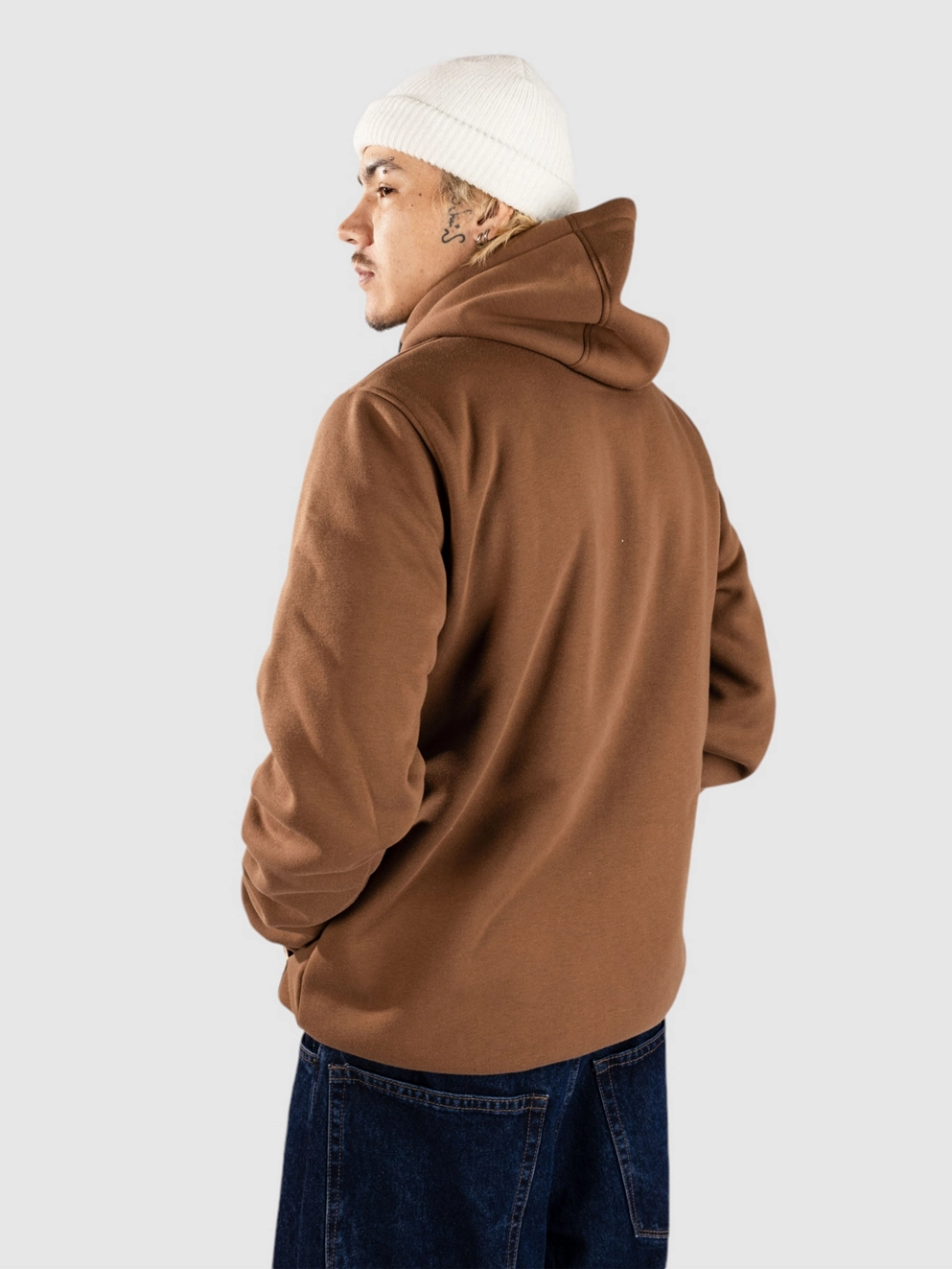 Coal Hidden Pond Fleece Zip Hoodie bison irish cream