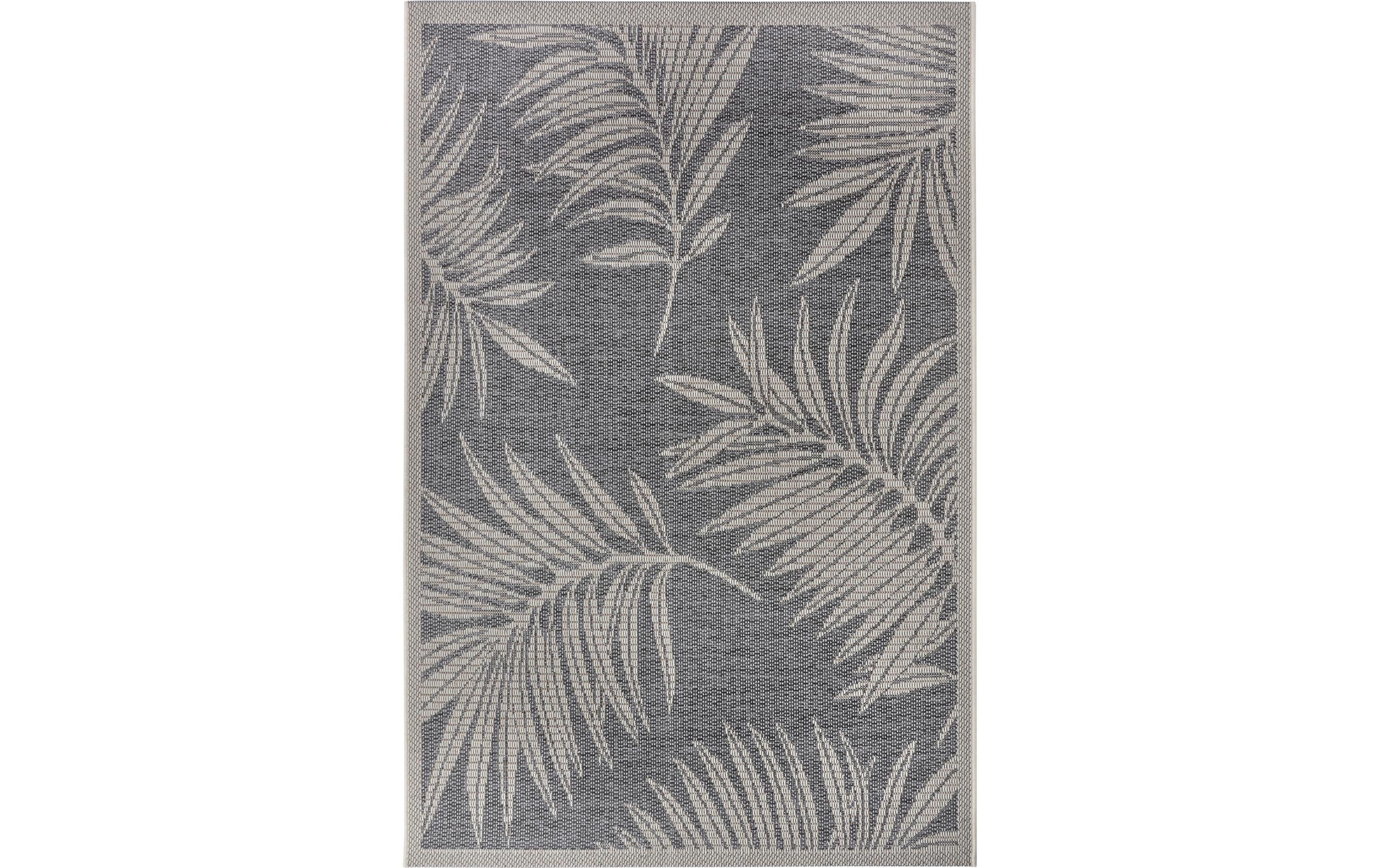 Teppich Paru 155 cm x 235 cm, Beige/GrauIn- & Outdoor Teppich