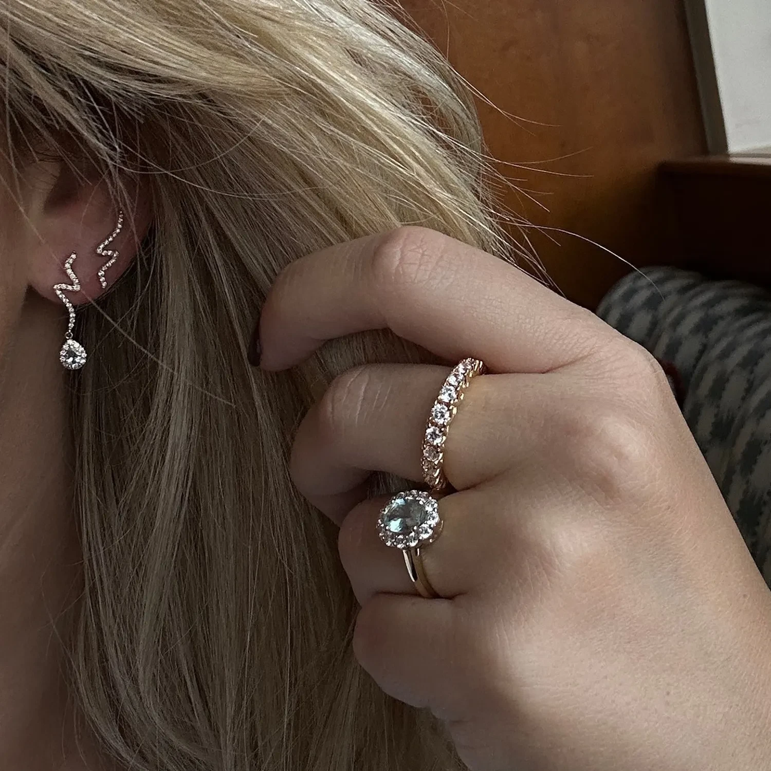 Mads Z Aquatic Øreringe 14 kt. Guld 0,17 ct. 1511004