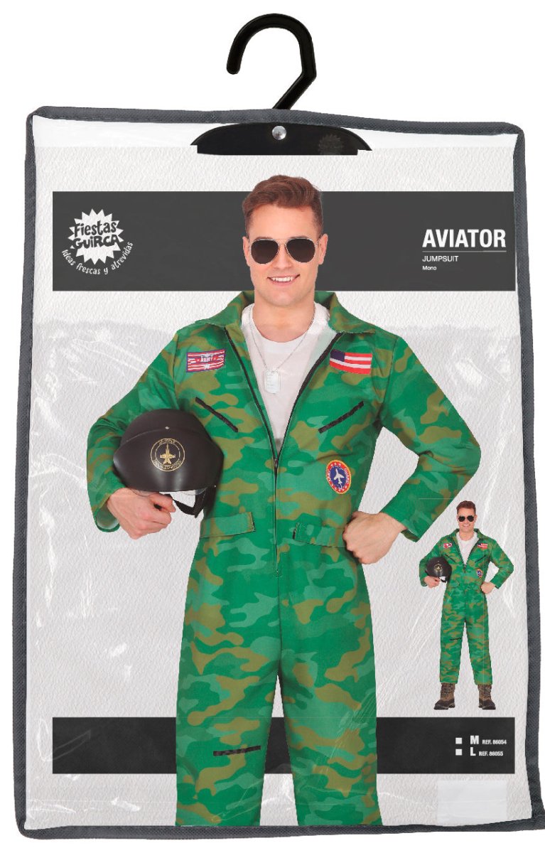 Piloot Jumpsuit Heren