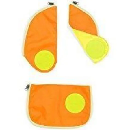 ergobag CUBO Sicherheitsset orange, 3-teilig