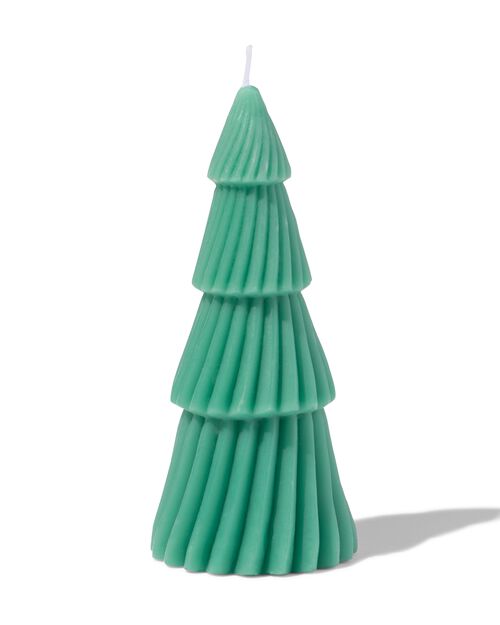 bougie sapin de Noël vert